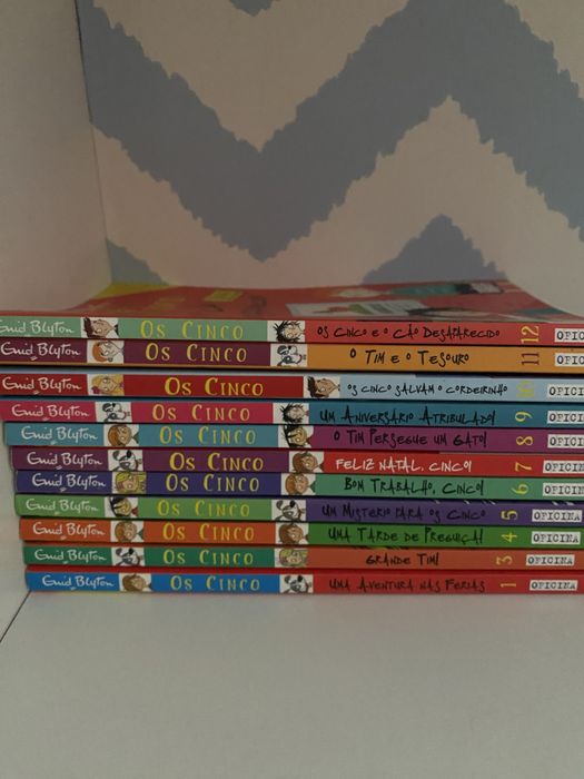 Livros Os mini Cinco
