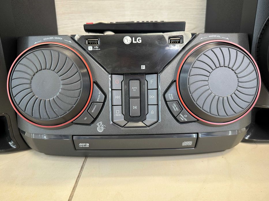 Mini wieża LG XBOOM CK43N z Bluetooth i CD