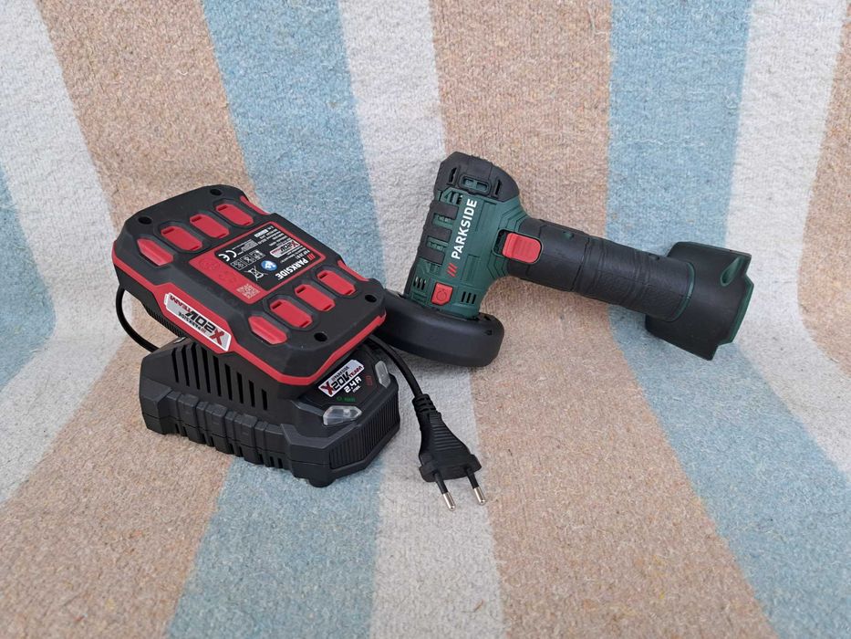 PARKSIDE Міні Болгарка кутова шліфувальна акб. 20в.