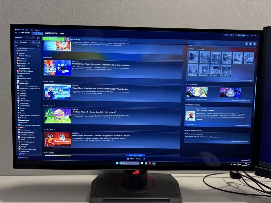 Терміново OLED монитор игровой asus rog strix XG27AQDMG