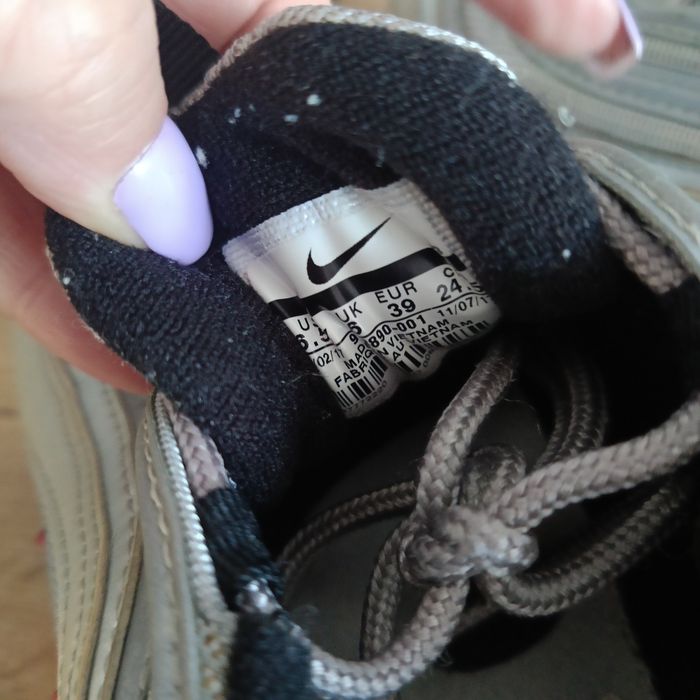 Buty Nike air max 97 srebrne 39