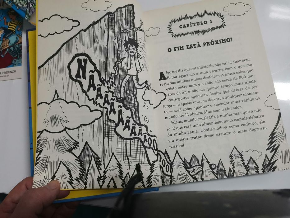 Livro juvenil "Escola - estou feito"