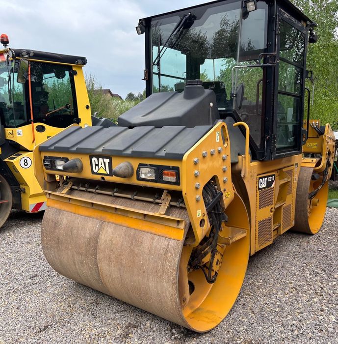 Caterpillar CAT CD 54 CD10 2016 / 2017 r WAGA 10TON , STAL STAL,obcinarka, bęben dzielony  Walec CAT CD10 CD54B CB54stal stal, 2016/17r,bębny dzielone, obcinarka