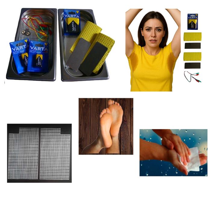 Jonoforeza skuteczne na nadmierne pocenie się dłoni stóp rąk nóg pach