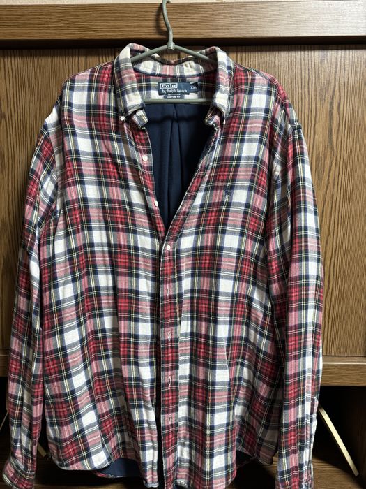 Мужская теплая рубахаRalph Louren