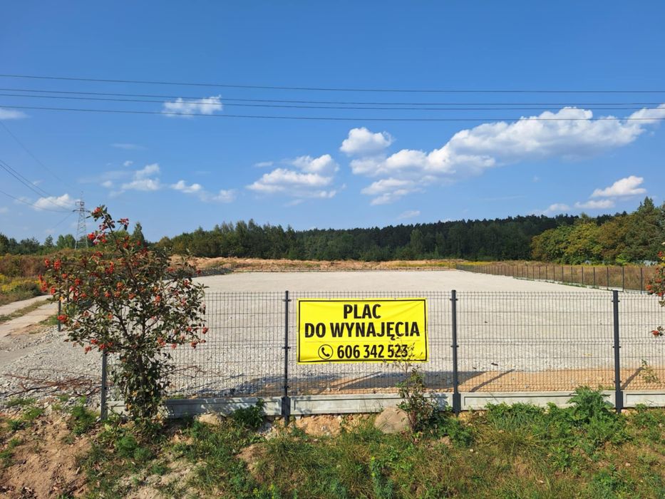 Wynajme plac - działkę inwestycyjną Zawady gen. Maczka