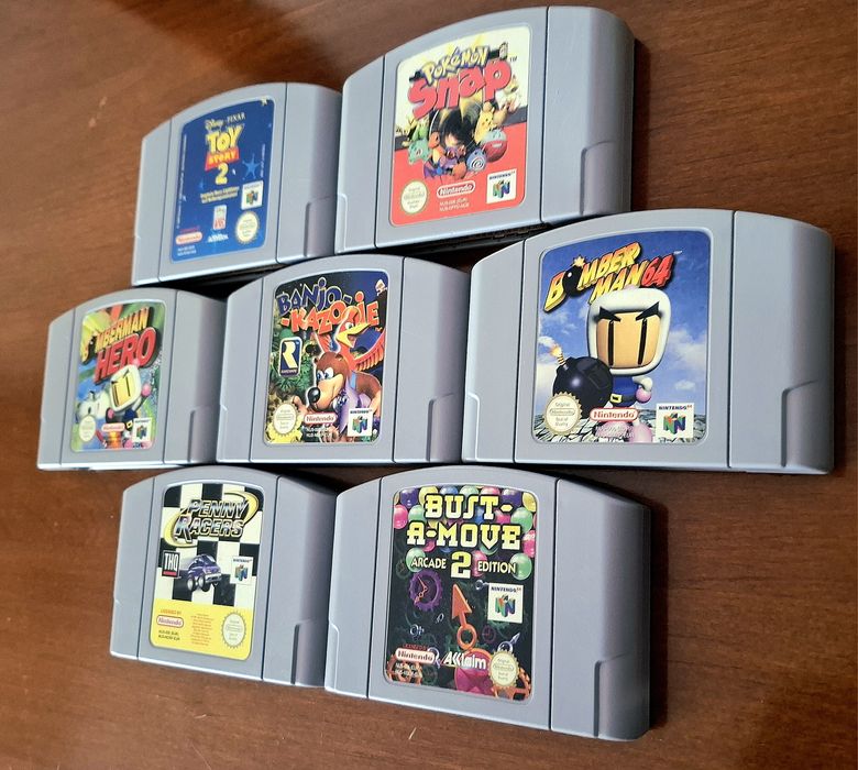 7 игр для Nintendo 64 (PAL)