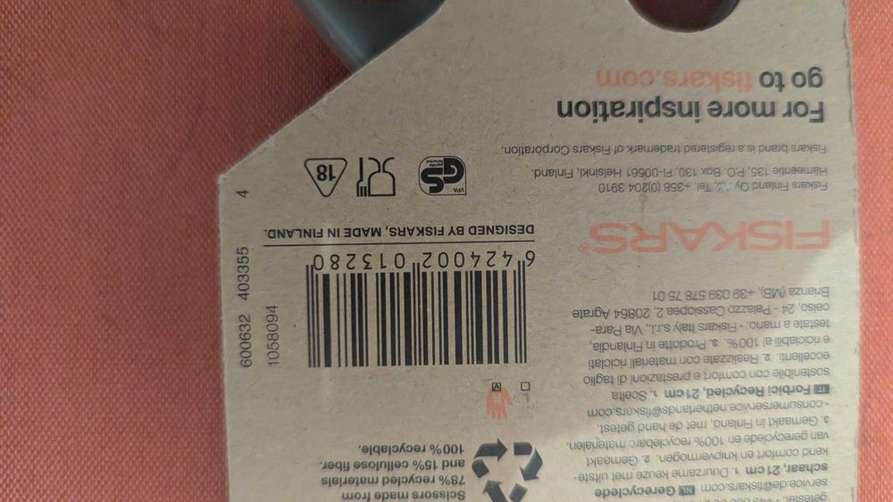 Nożyczki Fiskars krawieckie 21cm