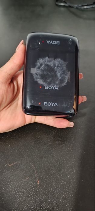 MICROFONE BOYALINK - Microfone Sem Fio de Lapela