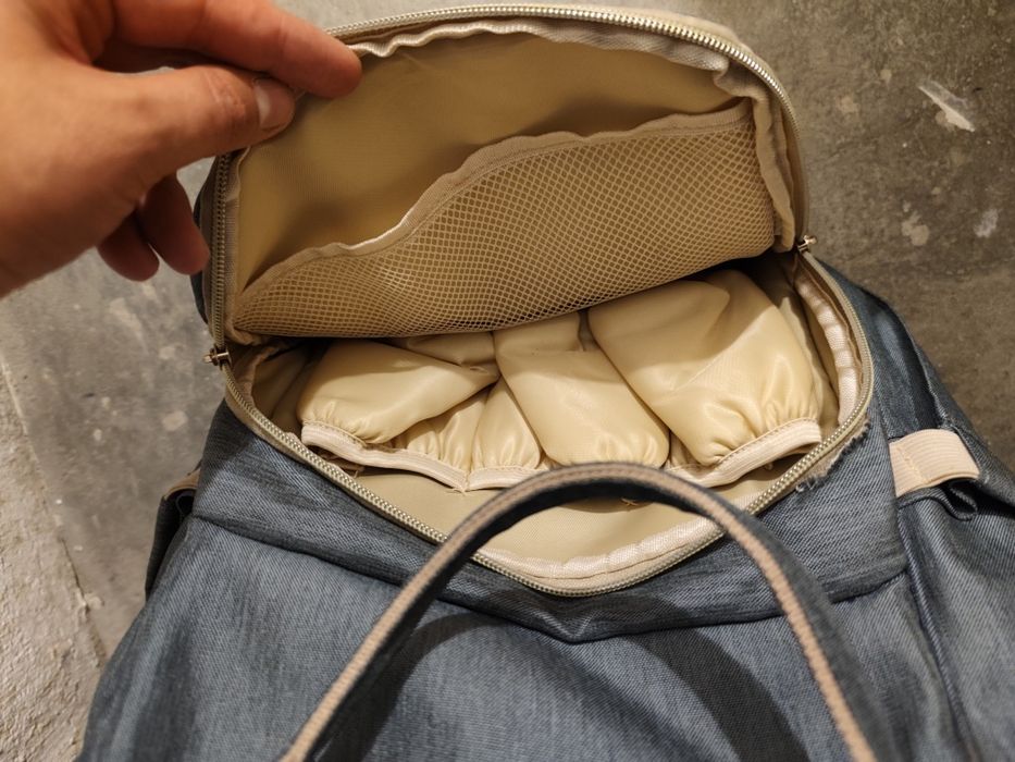 Patinho Timoti Mochila de Maternidade Cinza432618336336619524