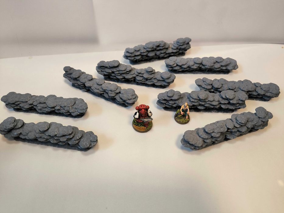 Krzew (A) żywopłot zestaw Diorama Makieta Model
