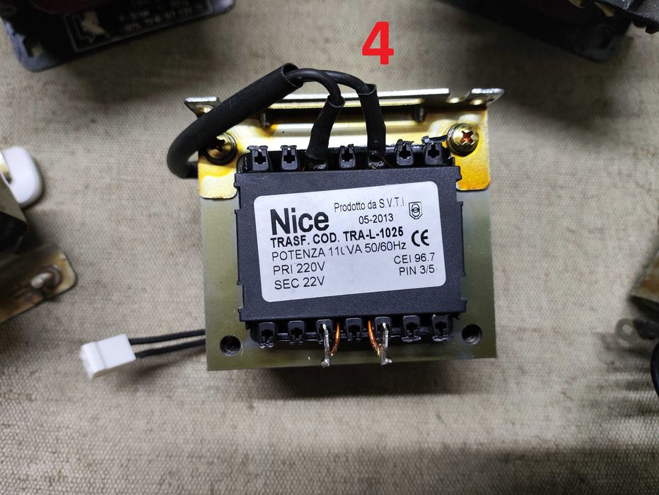 Трансформаторы понижающие ОСМ1-0,063У3,/ ТБС2 –0,1У3/ Nice TRA-L-1025.