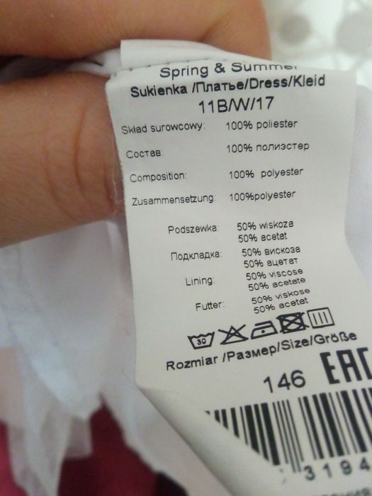 Sukienka dziewczęca pudrowy róż