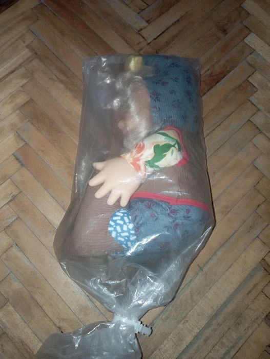 Гном, игрушка СССР, новая,мягконабивная