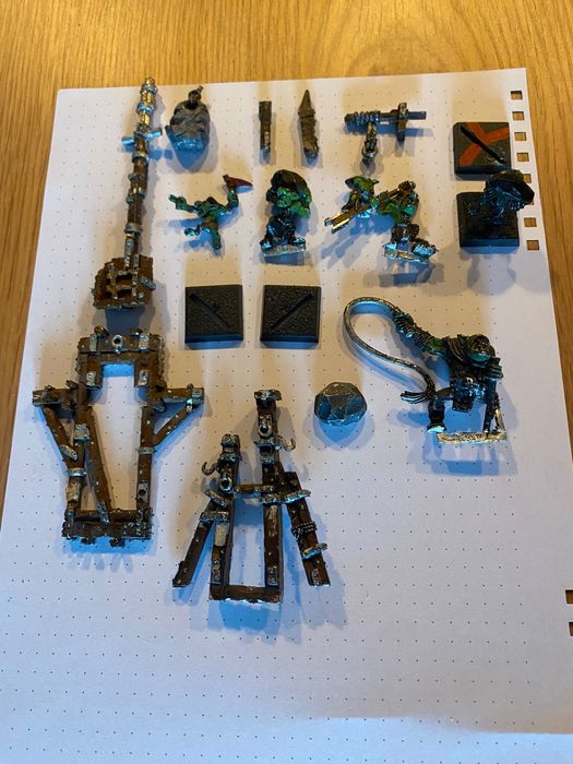 Figurka Warhammer fantasy battle orc and goblin rock lobber