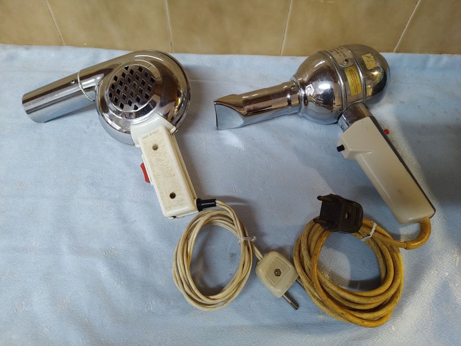 Secadores de cabelo antigos