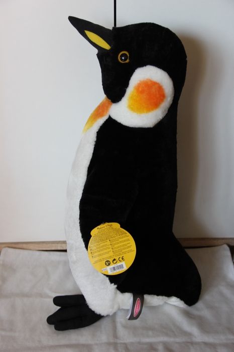 DUZY pingwin pingwinek Happy Feet: Tupot małych stóp maskotka misiu