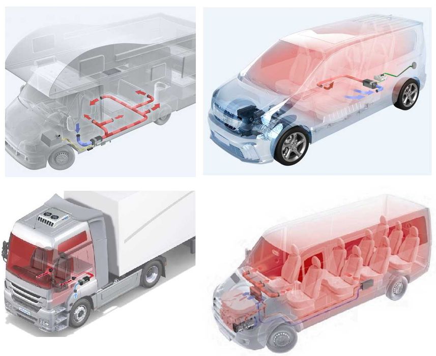 Aquecedor de Ar Diesel 12V 5KW