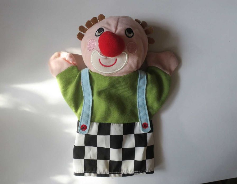 Pacynka clown IKEA Klappar circus klaun