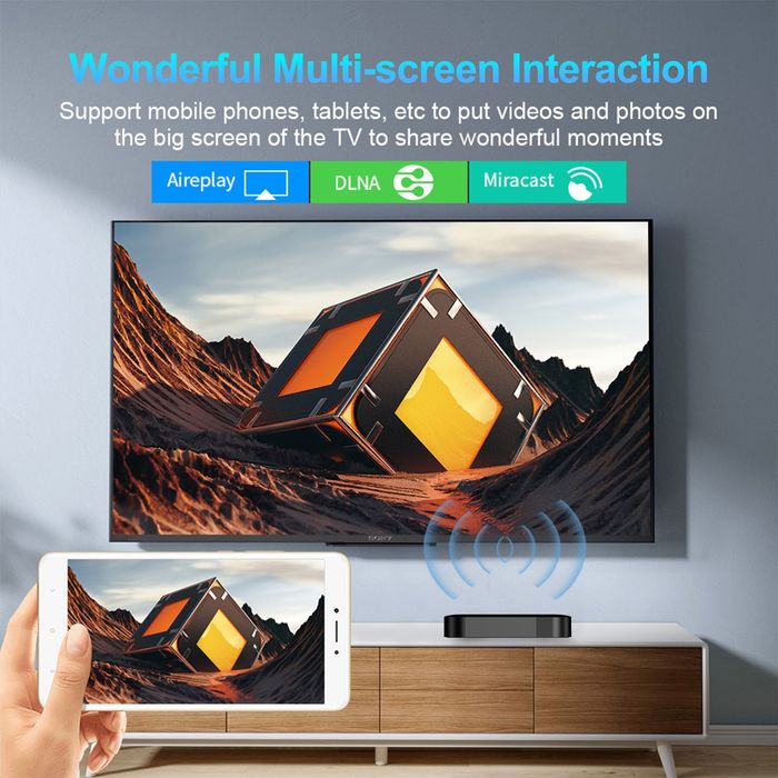 Android 15 на  8/128 Gb Смарт Приставка TX-80 Pro Smart Box Tv  8k,x96,xiaomi