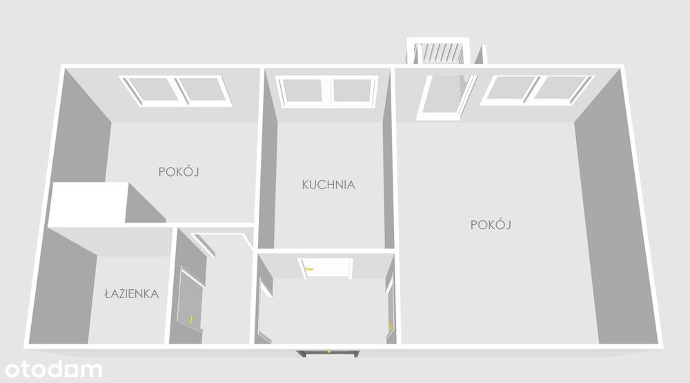 ul. Skośna | Słoneczne mieszkanie z balkonem do aranżacji | 38 m²
