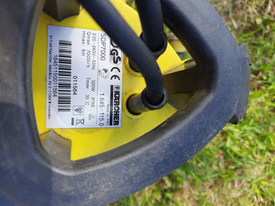 Pompę elektryczną karcher sprzedam + wąż 20 m