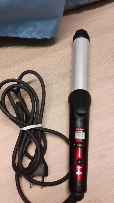 Encalacolador hair curler braun com regulador de temperatura