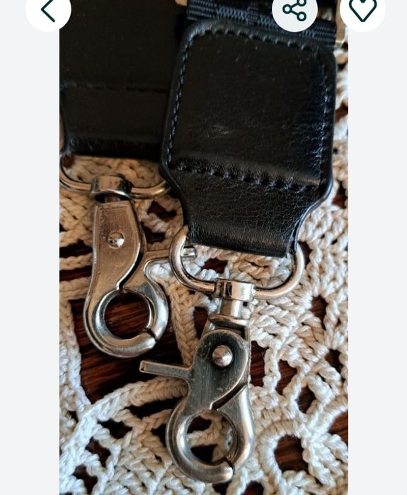 Pasek do torebki Kazar czarny