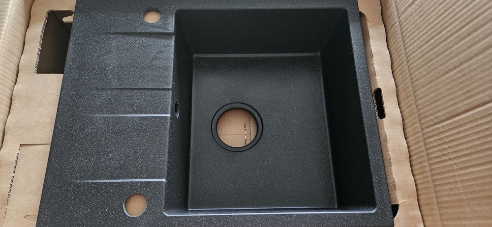 Zlewozmywak wpuszczony granitowy SUMMER 44x56