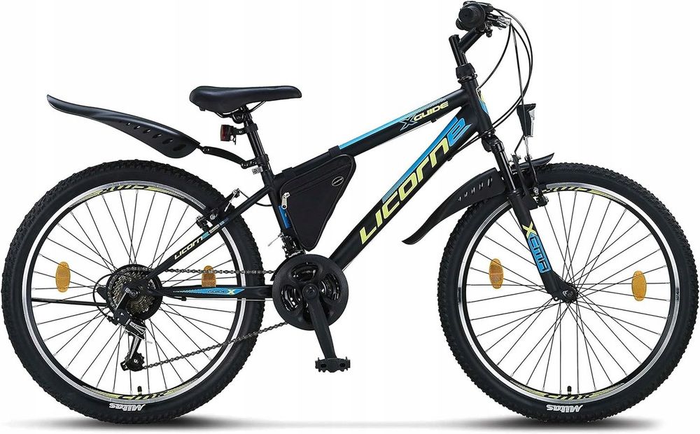 Niemiecki rower MTB LICORNE BIKE GUIDE 24" Osprzęt Shimano
