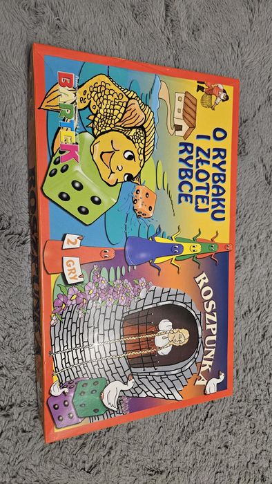 Gra planszowa Roszpunka / O rybaki i złotej rybce