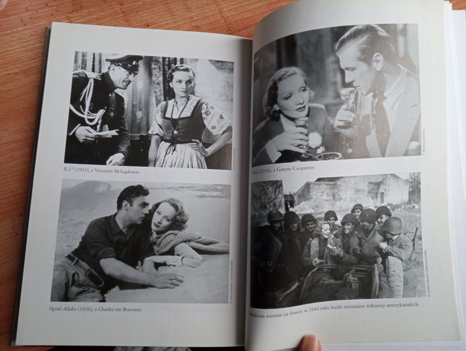Książki Biografia Greta Garbo Bret Prawdziwa Marlena Dietrich Plazy