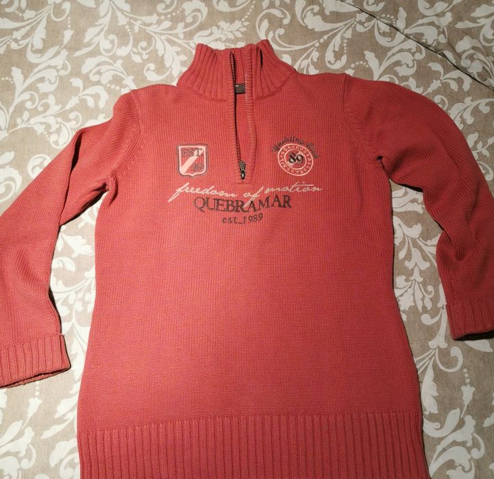 Pullover em malha de algodão