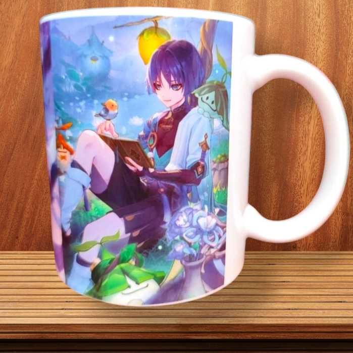Скарамучча Wanderer чашка Геншин Імпакт чашка аніме Genshin impact