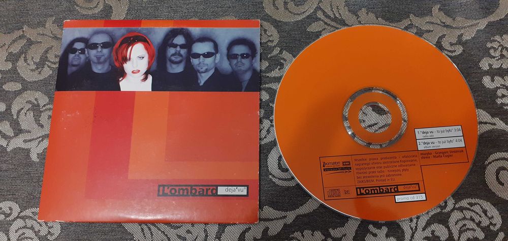 Lombard "Deja Vu" CD, singiel promocyjny