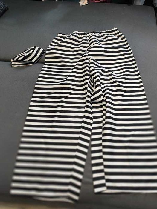 Więzień strój przebranie z czapka 58 3/4 xl