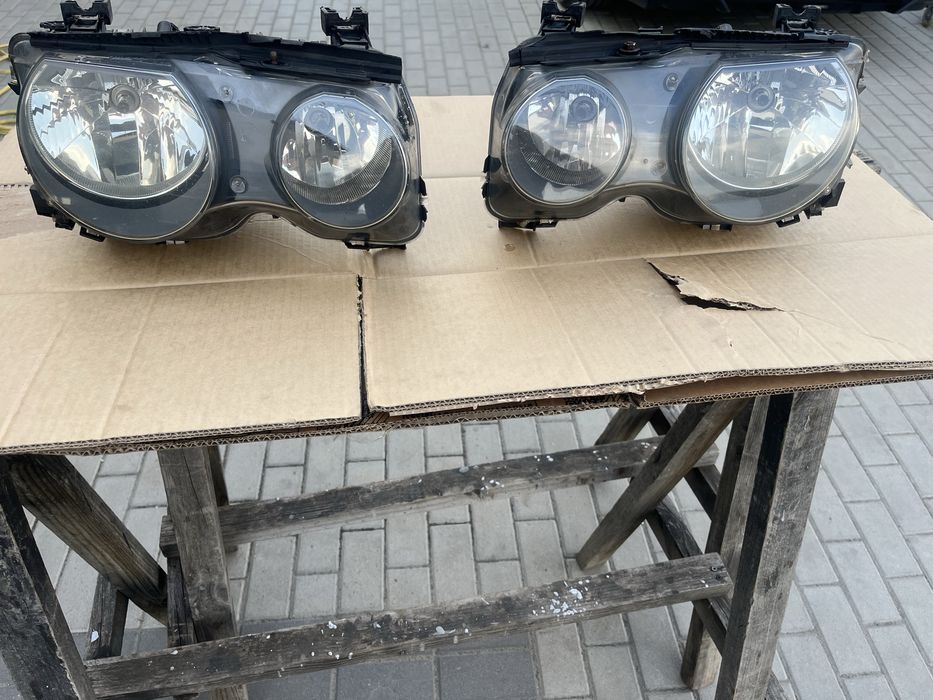 Bmw e46 compact lampy przednie,lampy przód bosch kompakt