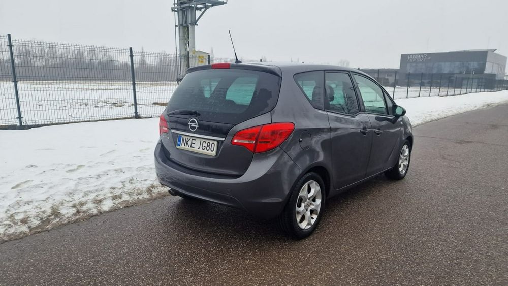 Opel Meriva B 2011r 1.4T 140KM Tempomat ISOFIX Czujniki parkowania