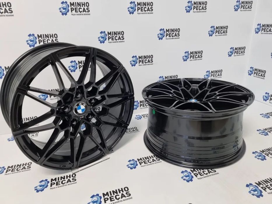 Jantes BMW 826M M4 Competition 2021 em 18 Preto Brilho (5x120)