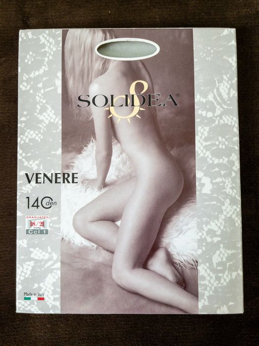 Solidea Venere, rajstopy kryjące, stopniowany ucisk, medyczne, wloskie, premium