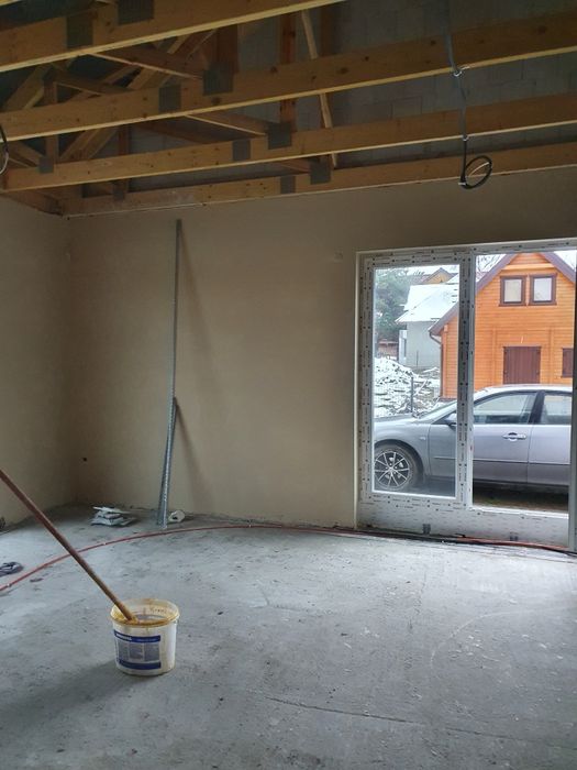 Tynki maszynowe gipsowe