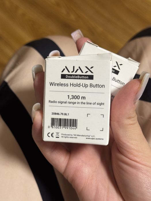 Ajax DoubleButton Jeweller Аякс кнопка