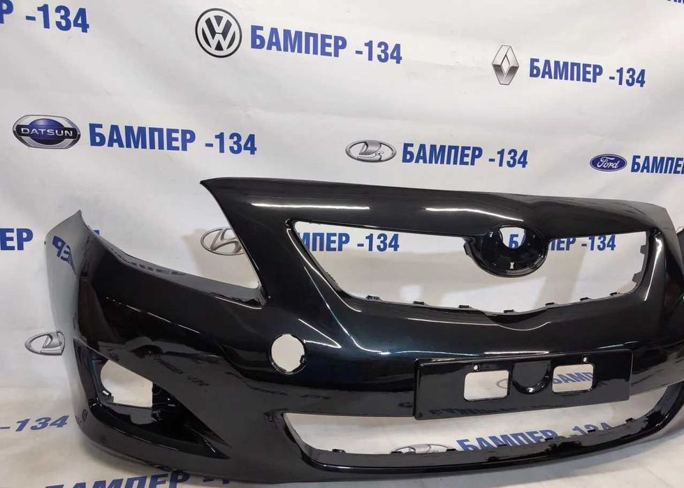 Бампер Toyota Corolla E150 (2007–2013) — в цвет кузова / Перед - Зад