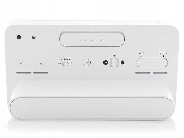 budzik braun bc13wp-dcf alarm drzemka termometr