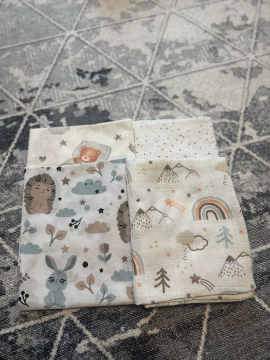 Дитячі тканинні пелюшки