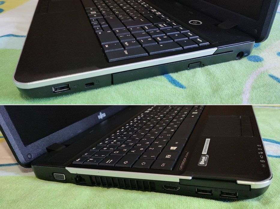 Fujitsu A512,15.6"мат./ОП-8Гб/нові SSD і HDD/бат.-3год