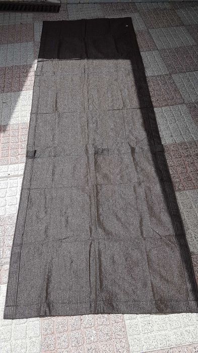 Cobertura  telescópica de 3x3m em HDPE para pergola com acessórios