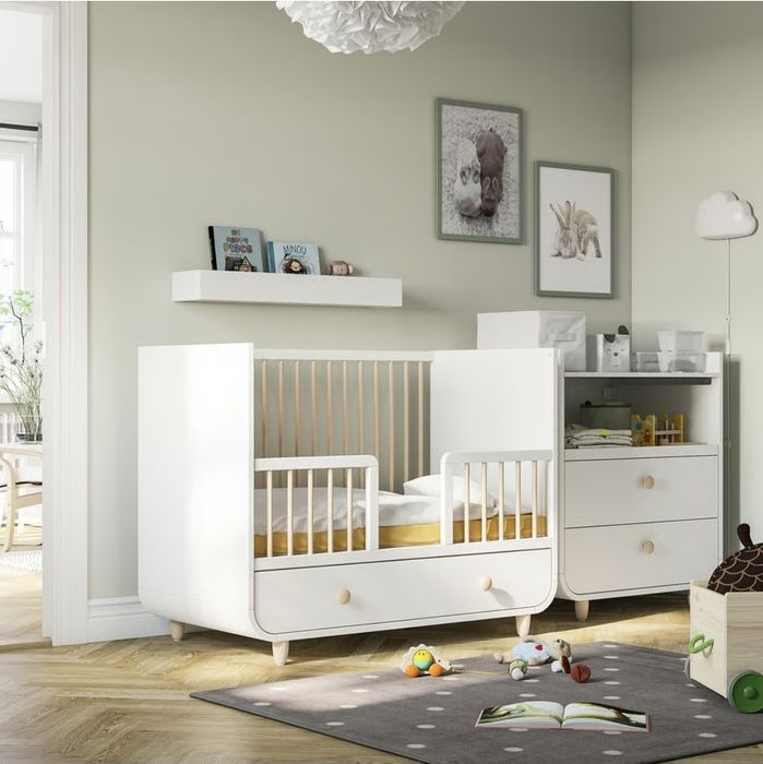 Berço Berço IKEA MYLLRA (60x120) – Como Novo