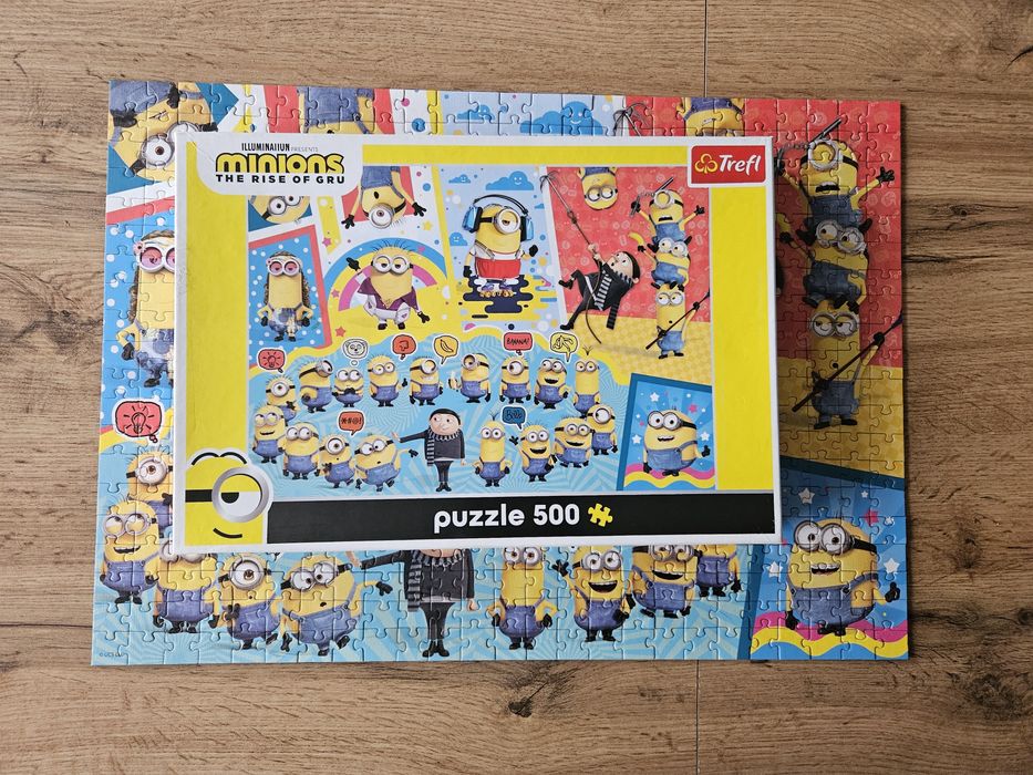 Puzzle Trefl 500 elementów Minionki Minions
