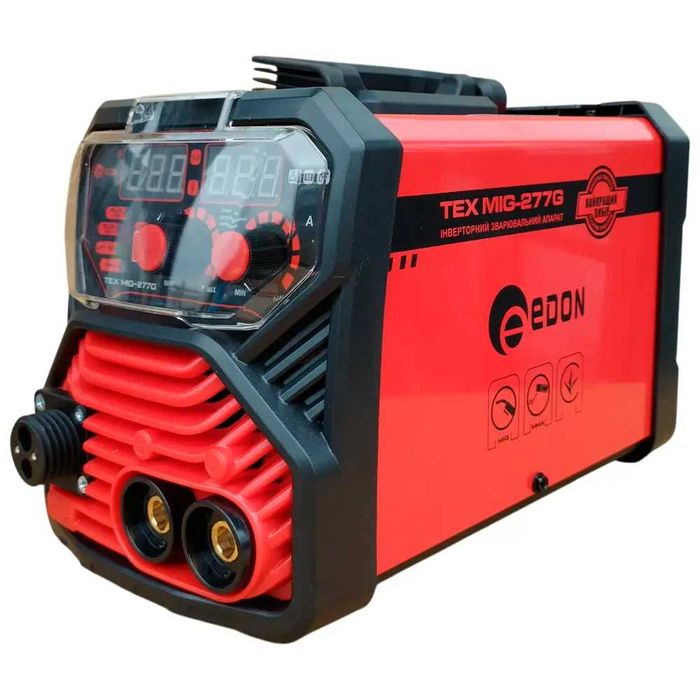 Зварювальний інверторний напівавтомат Edon KW TEX MIG 277G  3 в 1